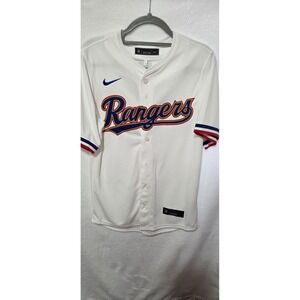 Corey Seager Texas Rangers Gold World Series Champions Jersey Nike Limited Small